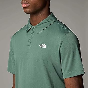The North Face Men's Tanken Polo Shirt Duck Green L : Amazon
